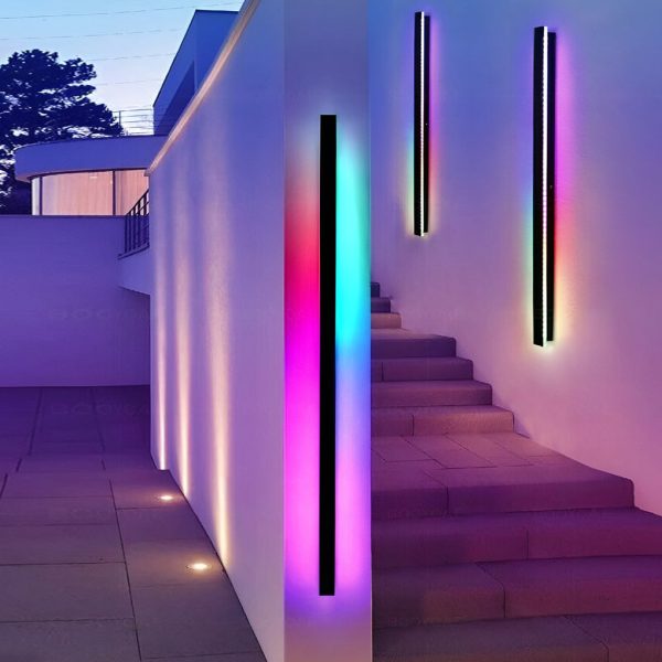 BSLANG8336 Black Long LED Linear Lights Wall Lights Outdoor LED Lighting - Image 13