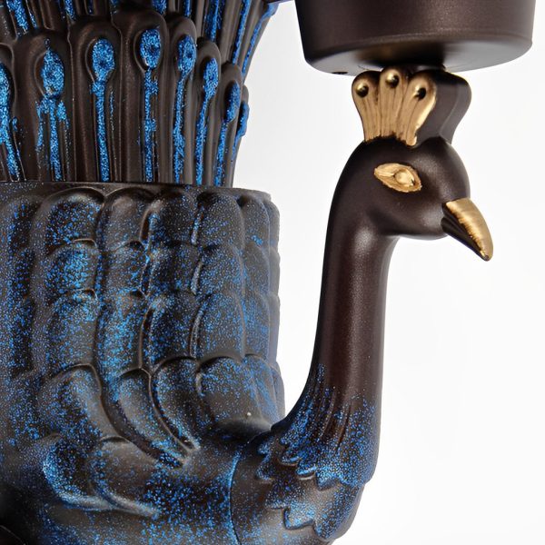 BSLANG8324 Waterproof Retro Peacocks Aluminum European Style Outdoor Wall Light - Image 5