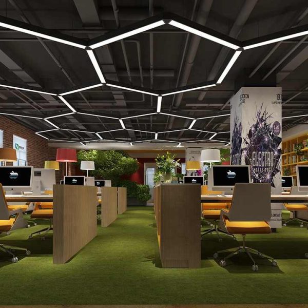 BSLANG8372 Pendant Fixture Linkable Led Linear Modular Lights for Office - Image 2