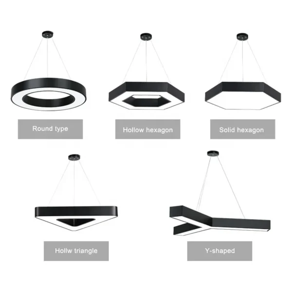 BSLANG8376 Modern Hanging Pendant Light Contemporary Acrylic - Image 5