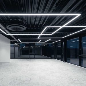 BSLANG8367 Linear Lamp Chandelier for Office Front Desk Kitchen Pendant Light