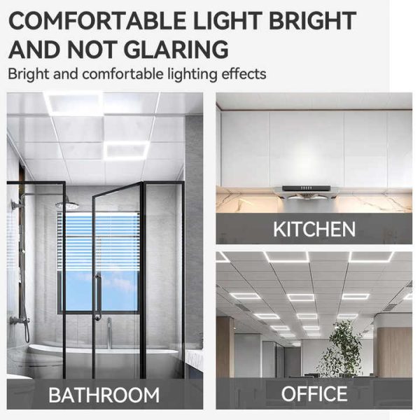 BSLANG8371 Modern 48W ED Frame Panel Light Commercial Schools Office Lighting - Image 4