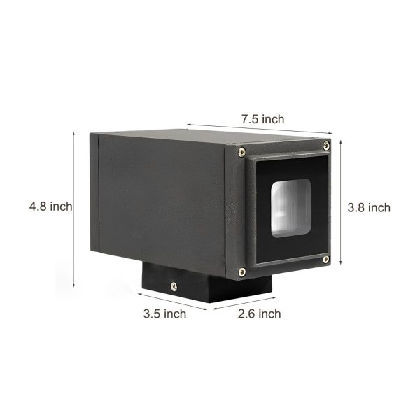 BSLANG8323 Up Down Lighting LED Outdoor Waterproof Modern Wall Washer Light - Image 9
