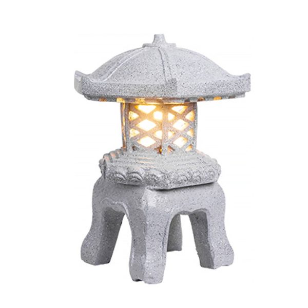 BSLANG8342 Rustic Imitation Stone Tower Outdoor Landscape Lighting - Image 6