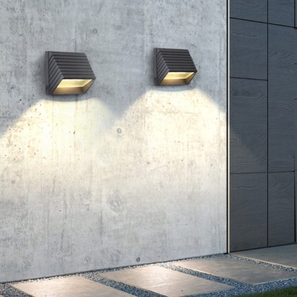 BSLANG8322 Modern Minimalist Outdoor Waterproof LED Wall Light for Villa Garden Balcony Stairs - Image 3