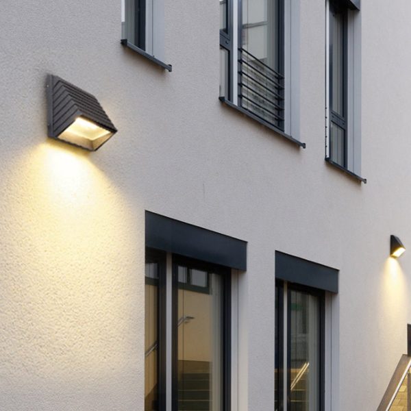 BSLANG8322 Modern Minimalist Outdoor Waterproof LED Wall Light for Villa Garden Balcony Stairs - Image 5