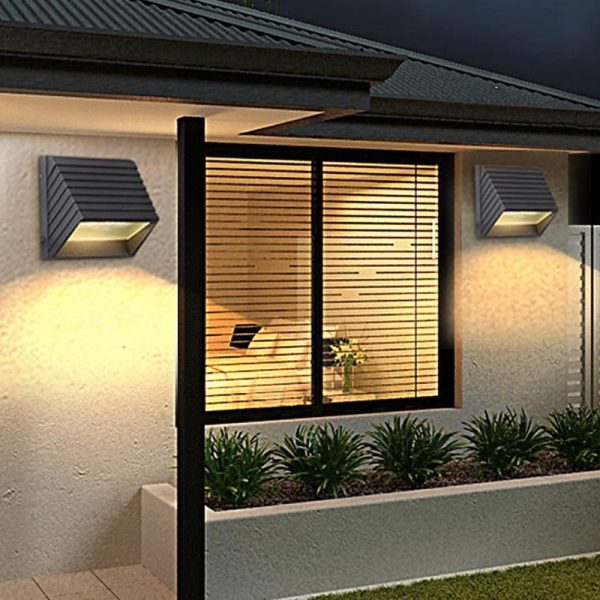 BSLANG8322 Modern Minimalist Outdoor Waterproof LED Wall Light for Villa Garden Balcony Stairs - Image 4