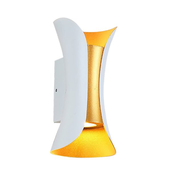 BSLANG8327 Curved LED Up and Down Lighting Waterproof Modern Outdoor Wall Lights - Image 16