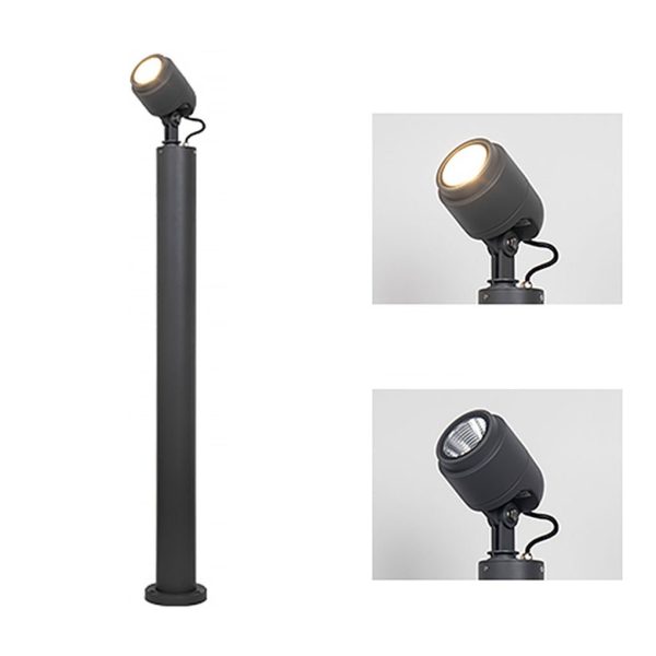 BSLANG8346 Nordic Minimalist Waterproof LED Spotlight on Post for Gardens - Image 7