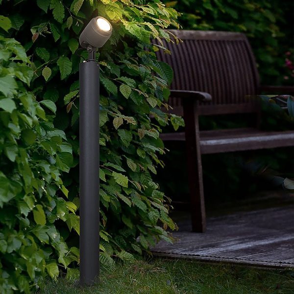 BSLANG8346 Nordic Minimalist Waterproof LED Spotlight on Post for Gardens - Image 4