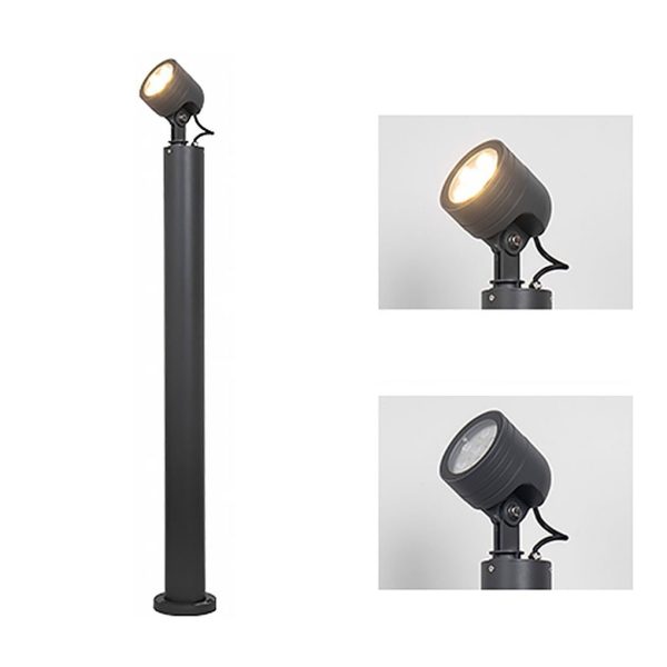 BSLANG8346 Nordic Minimalist Waterproof LED Spotlight on Post for Gardens - Image 6
