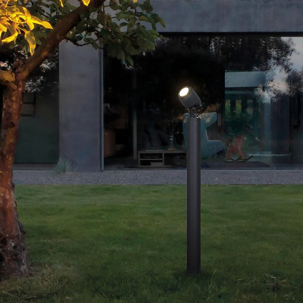 BSLANG8346 Nordic Minimalist Waterproof LED Spotlight on Post for Gardens - Image 3