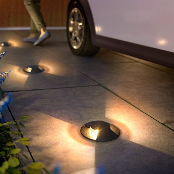 BSLANG8355 Sleek LED Cap Light for Garden Stairs, Deck & Pathways - Image 4