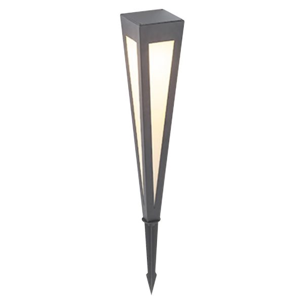 BSLANG8357 Adjustable RGB Solar LED Pathway Light Square Top & Conical Base Outdoor Lawn Lighting - Image 18