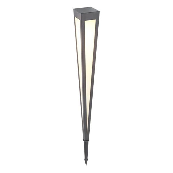 BSLANG8357 Adjustable RGB Solar LED Pathway Light Square Top & Conical Base Outdoor Lawn Lighting - Image 17
