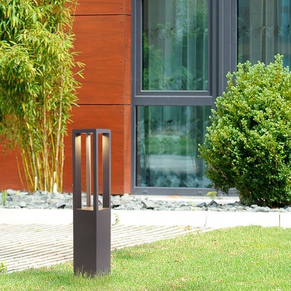 BSLANG8340 Square Stainless Steel LED Outdoor Landscape Lawn Light - Image 2