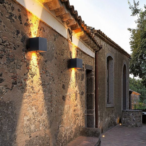 BSLANG8326 Up down Lighting Waterproof Adjustable Beam Angle Outdoor Wall Lights - Image 3