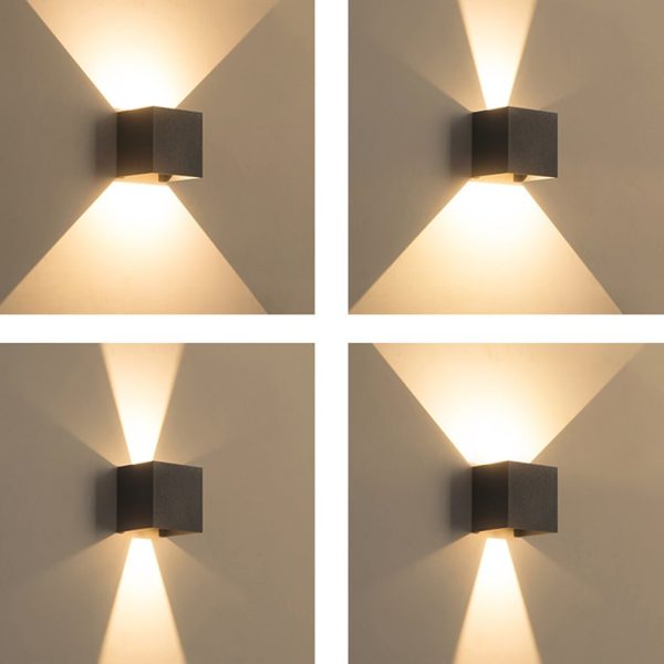 BSLANG8326 Up down Lighting Waterproof Adjustable Beam Angle Outdoor Wall Lights - Image 7